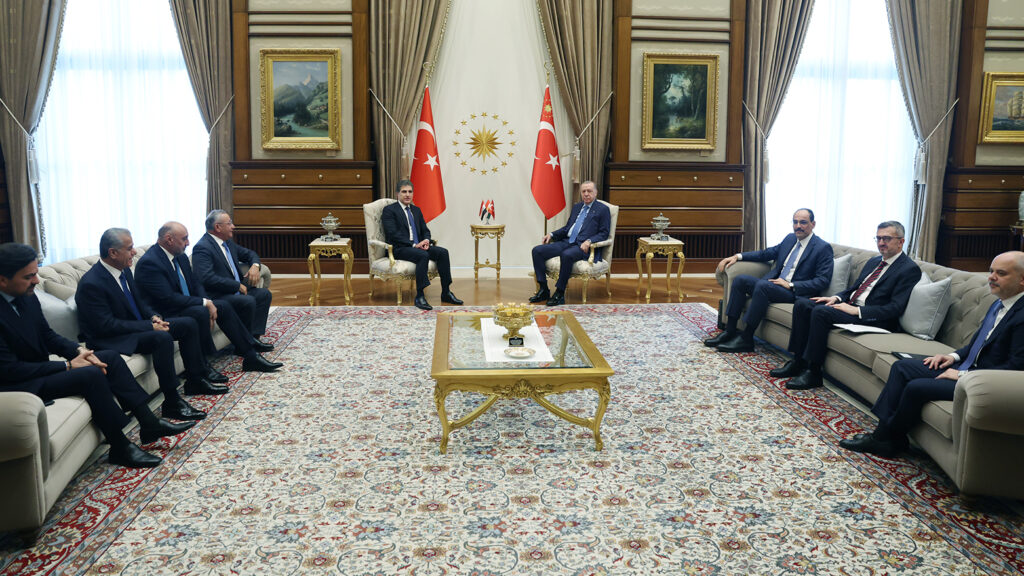 نيجيرفان بارزاني يكشف عن تفاصيل الاجتماع المغلق مع الرئيس التركي